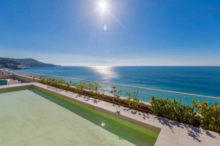 Le Royal, Spacious Seaside Apartment Rooftop And Pool Nizza Esterno foto